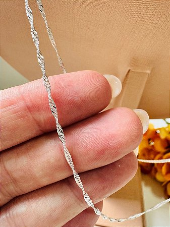 Corrente singapura 1,5mm