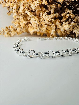 Pulseira elo português 4mm