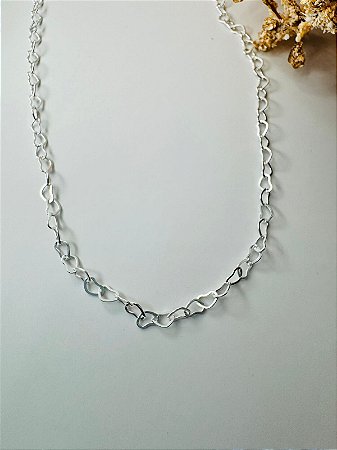 Colar elos coração