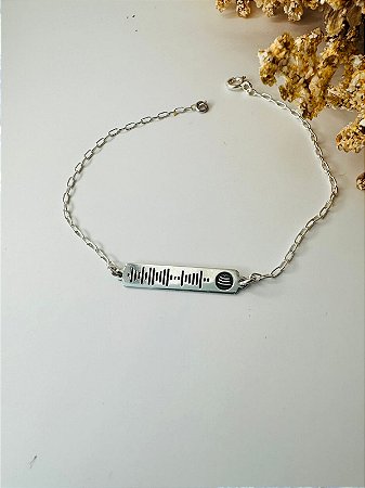 Pulseira QRcode nossa música