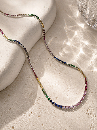 Chocker Riviera colorida