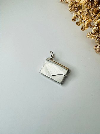 Pingente personalizado envelope relicário