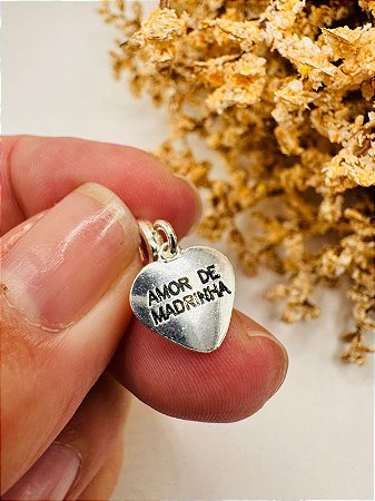 Berloque coração amor de madrinha
