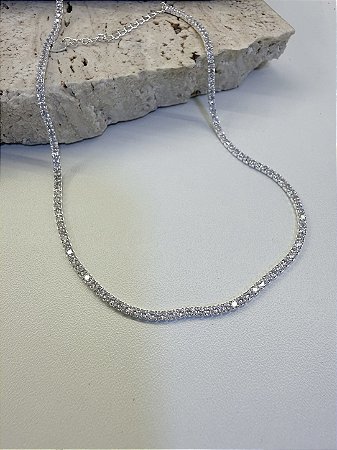 Chocker Riviera cristal 2,3mm