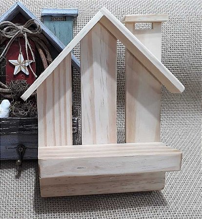 Casinha Ripada 14x20x5cm