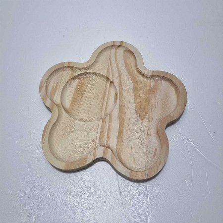 Porta Xícara Flor P 15x15x2cm