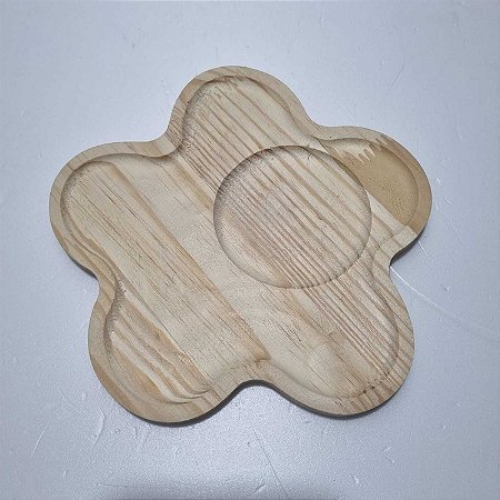 Porta Xícara Flor M 20x20x2cm