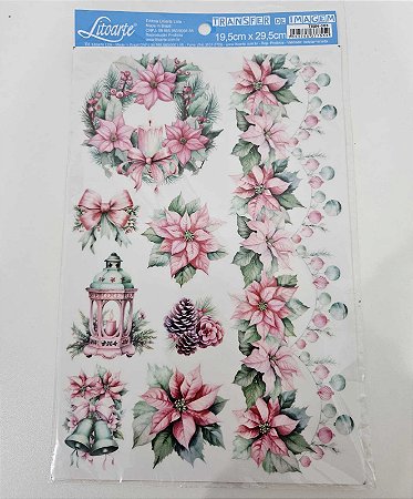 Transfer de Imagem Natal 19,5x29,5cm