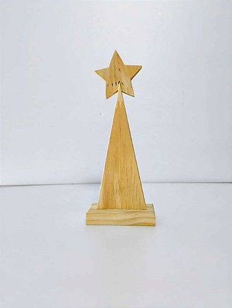 Árvora com Estrela P 22X9X4cm