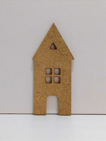 Placa Casinha Sobrado 7x15x0,6cm