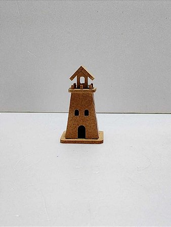 Mini Casinha Farol 4x7x4cm