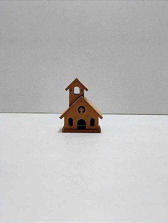 Mini Casinha Igrejinha 5x6x3,6cm