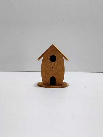 Mini Casinha Passarinho Abaloada 5,5x7,3x4,5cm