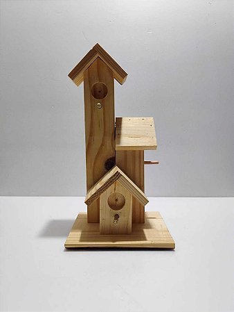 Condomínio de Pinus 3 Telhados 14x28x13cm