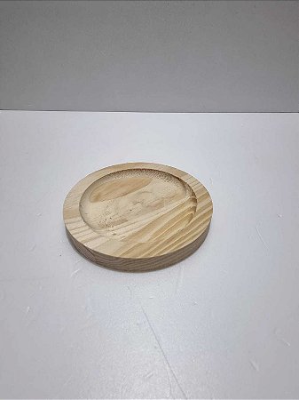 Porta Copos em Pinus 10x10x1,2cm