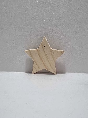 Estrela com Furo 10cm
