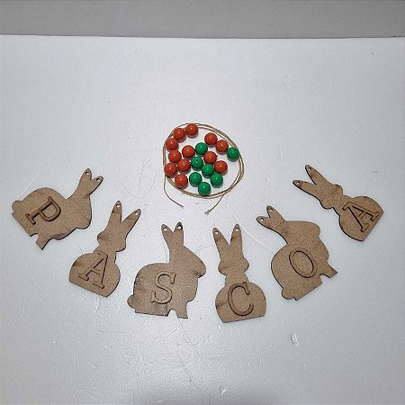 Kit Varal de Páscoa Cru