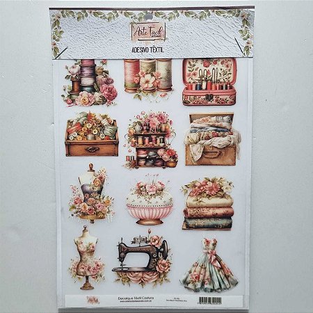 Transfer Textil Médio Vintage DX-004 15x20cm
