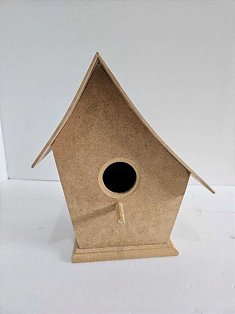 Casa de Passarinho-22x 19x14cm- MDF