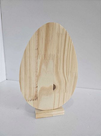 Ovo em pinus- 20x14cm