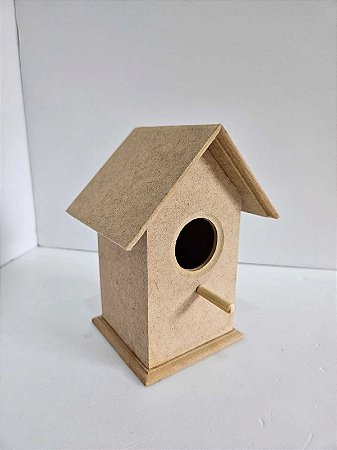 Casa de Passarinho- 17x10x13cm- MDF