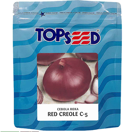 Sementes De Cebola Roxa Red Creole C-5 Topseed - 100g
