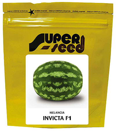 Sementes De Melancia Híbrida Invicta F1 - 100 Sementes - Superseed