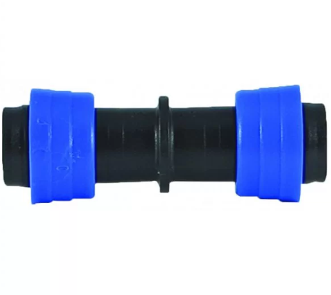 CONECTOR UNIAO TYPHOON C/ANEL AZ 16MM - NETAFIM