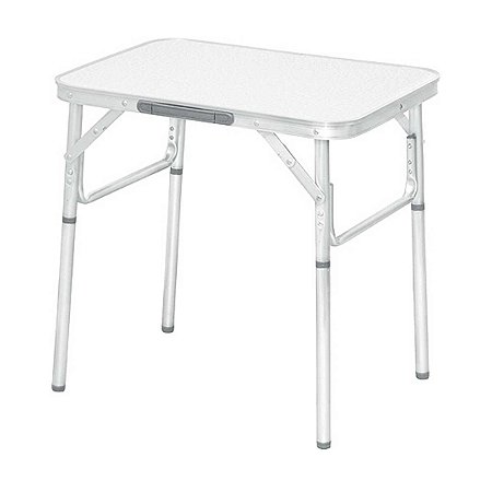 Mesa Dobrável Camping Em Alumínio Tampo Mdf 90x60cm - Palisad