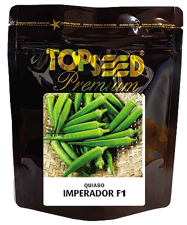 Sementes De Quiabo Híbrido Imperador F1 - 3.000 Unidades