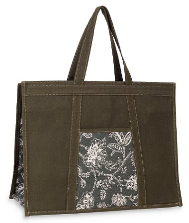 Bolsa de mão rústica