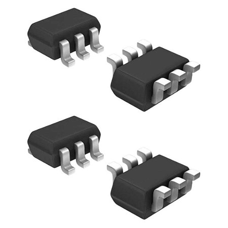 Diodo SMD BAS16VY-QX Comutação Rápida 100V 200mA TSSOP-6 Nexperia
