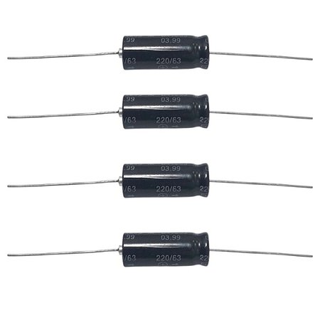 Siemens Capacitor Eletrolítico 220uF 63V 12x30 Axial