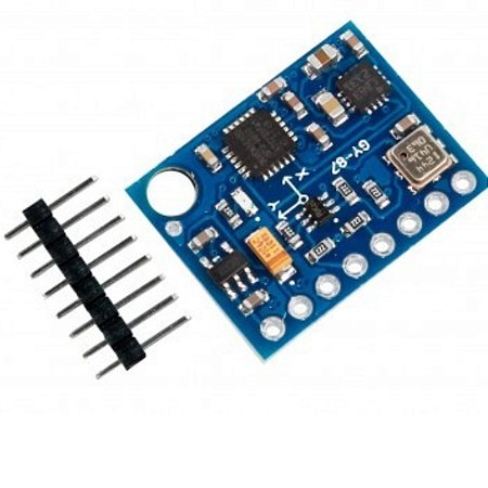 Módulo GY-87 10DOF – Sensor Inercial com Acelerômetro, Giroscópio, Magnetômetro e Barômetro