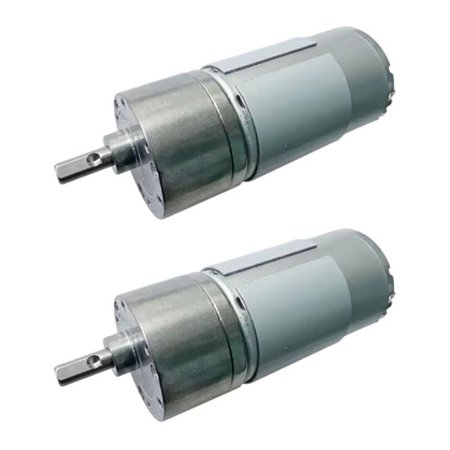 Motor DC de Redução 12V GB37R-555 para Robótica e Automação