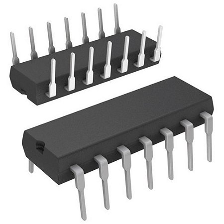 SN74LS07N HLF CI Buffer TTL Saída Coletor Aberto 5V DIP-14