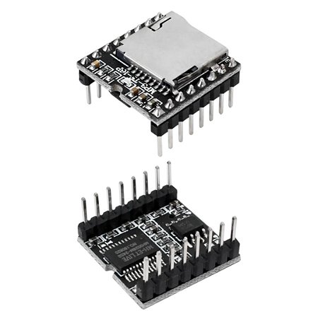 Reprodutor MP3 Compacto DFPlayer Mini - Interface UART/GPIO