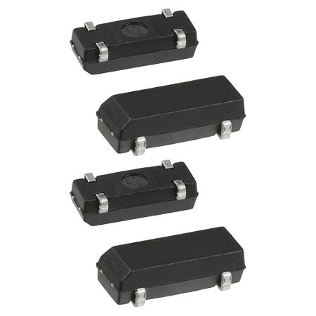 Cristal de Relógio SMD 32.768KHz 12.5pF 20PPM ZM206-32.768-12.5-20-B