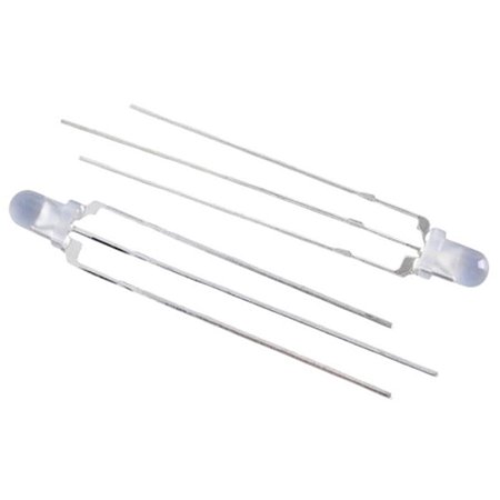 LED Bicolor Quelighting 3mm Verde/Amarelo - 3 Pinos (QLLP02YYGF-316)