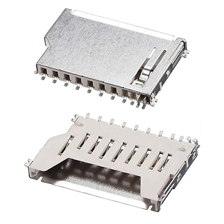 Conector Slot SD/MMC 11 Pinos Montagem em PCB - SP07001BB00 DR182620