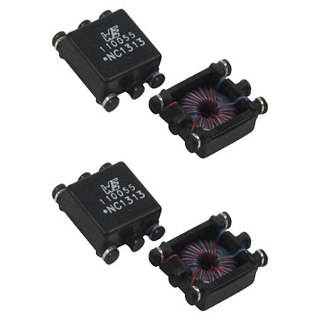 Pulse Transformer SMD 80uH Código 11056 – Ref. 750110056