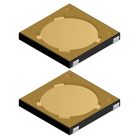 TJ-416-V-T/R Diptronics - Interruptor Tátil SMD 4 Terminais 4.4×4.4 mm