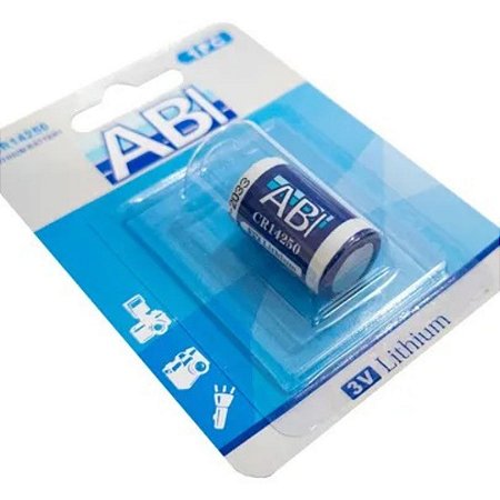 Bateria Industrial CR14250 3V Lítio Alta Durabilidade