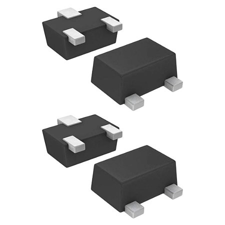 RUM001L02 Transistor MOSFET SOT-723 SMD 150mW 20V 100mA