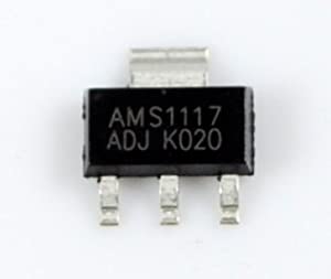 AMS1117-ADJ Regulador LDO Ajustável 800mA SMD
