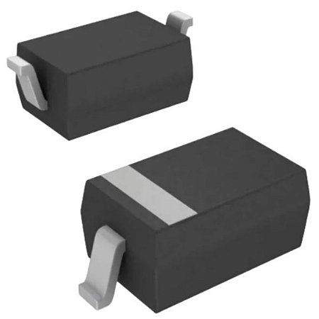 Diodo SMD 1N4148W-7-F Comutação Rápida 100V 300mA Encaps. SOD-123
