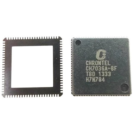 Circuito Integrado CH7036A-BF Interface LVDS para HDMI DVI VGA QFN-88