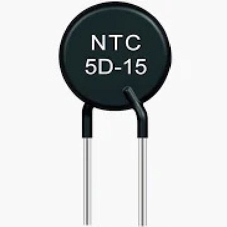 Termistor NTC 5Ω MF72-5D15 Radial PTH 6A