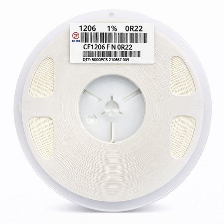 Resistor 0R22 Ohm 1206 1% 1/4W CFLE06F N 0R22 – 5000PCS
