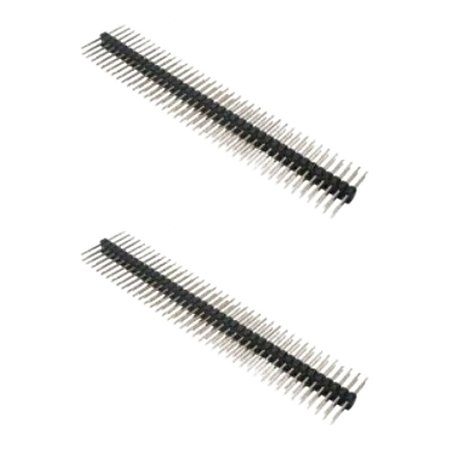 Conector Barra Macho 2x40P 180° Pitch 2,54mm